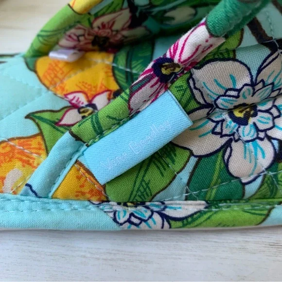 Vera Bradley Lemon Grove Travel Slippers - Picture 2 of 5